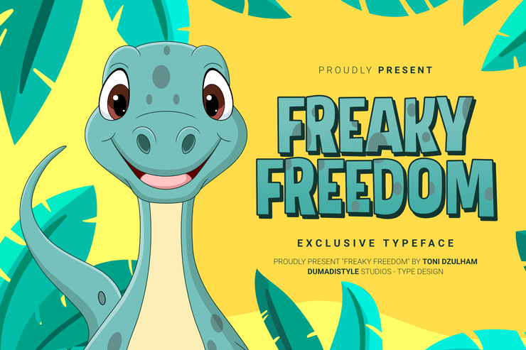 Freaky Freedom字体 1