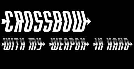 Crossbow Head字体 5