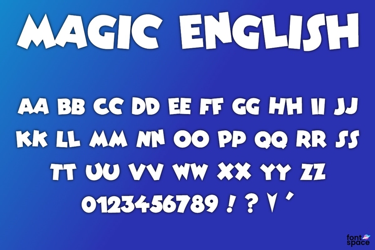 Magic English字体 2