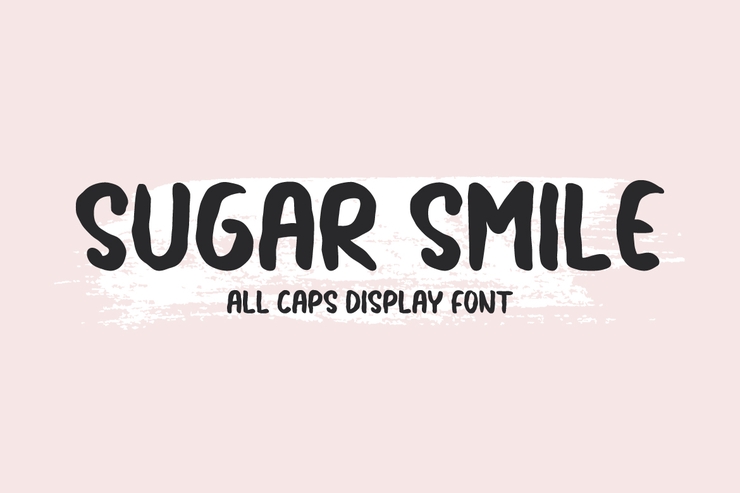 Sugar Smile字体 3