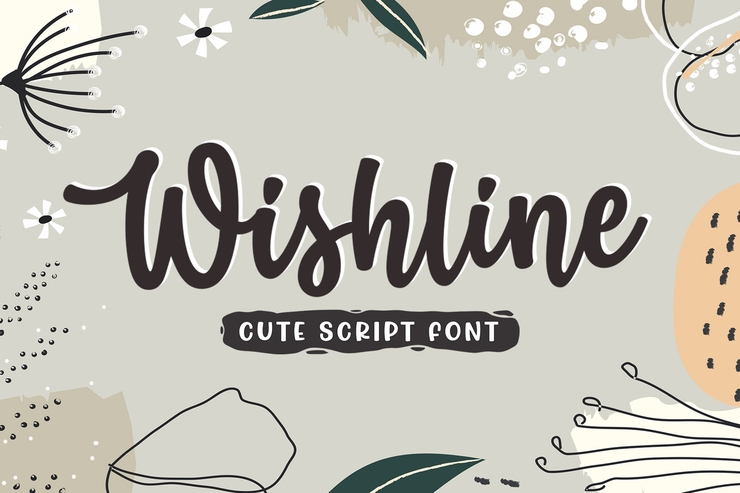 Wishline字体 5