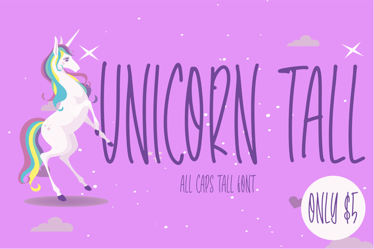 Unicorn Tall字体 6