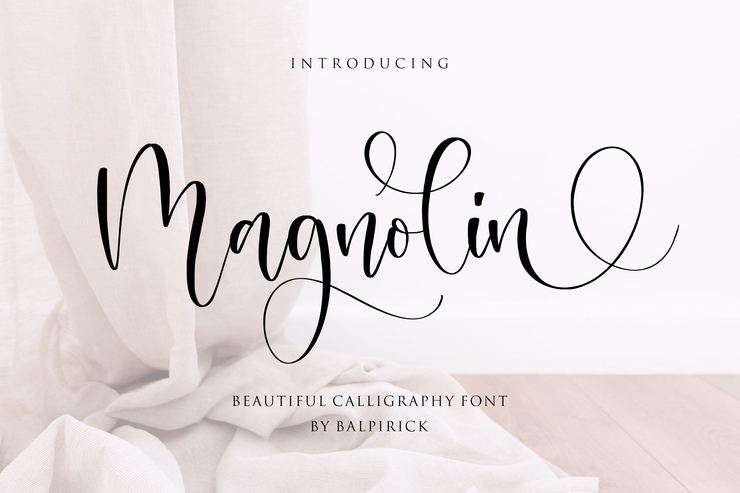 Magnolin字体 1