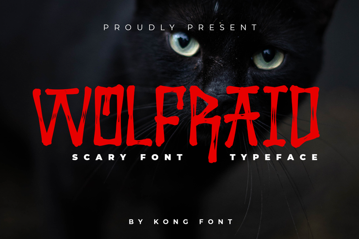 Wolfraid字体 1