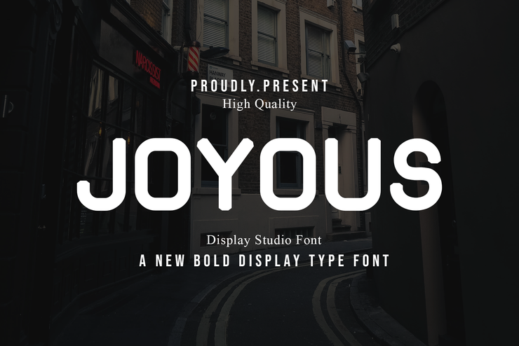Joyous字体 1
