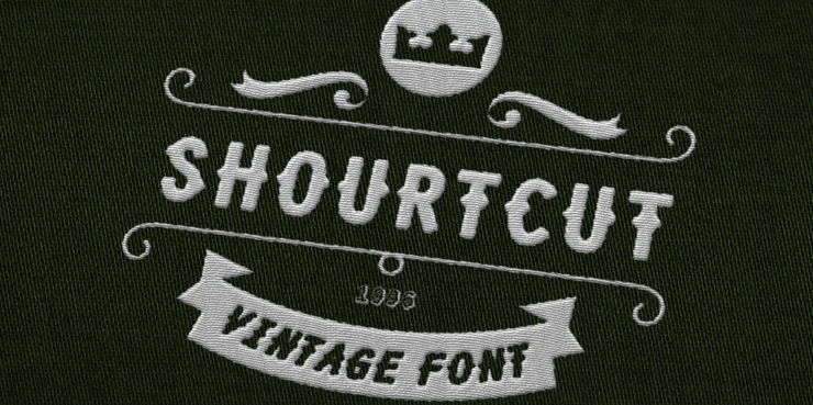 Shourtcut字体 1