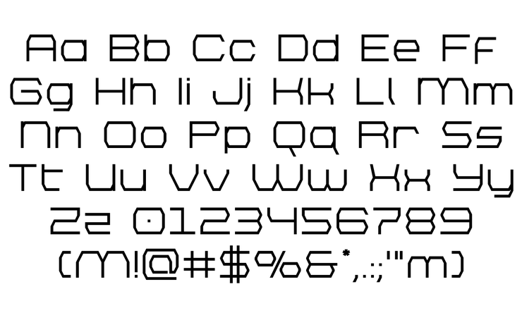 Bretton字体 4