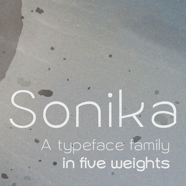 Sonika字体 4