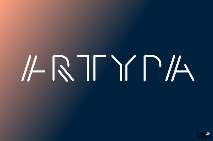 Artypa字体 2