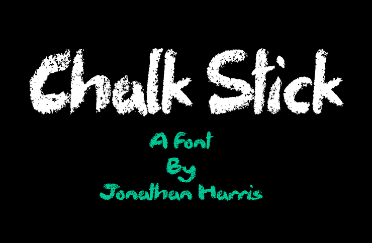 Chalk Stick字体 1