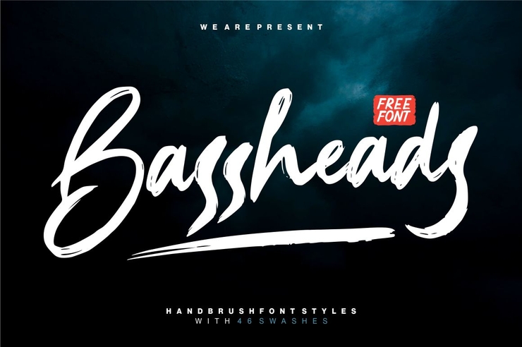 Bassheads字体 1