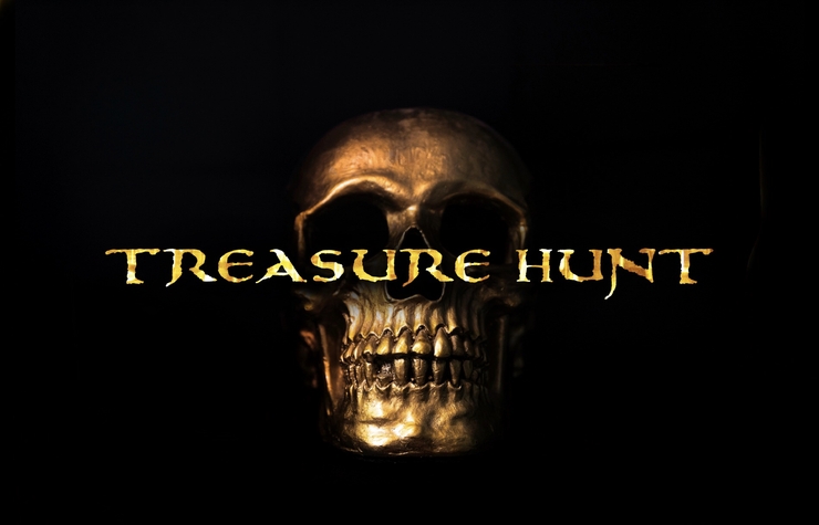 treasurehunt字体 1