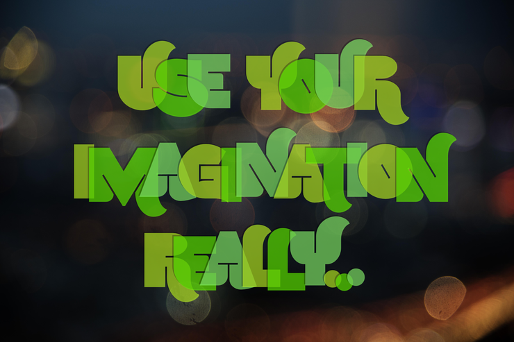 Use Your Imagination字体 4