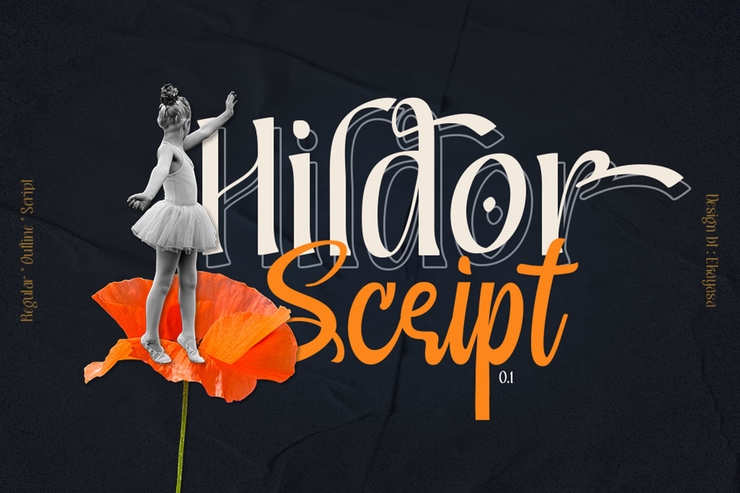 Hildor字体 1