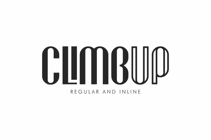 Climbup字体 1