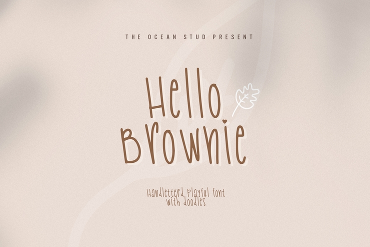 Hello Brownie字体 1