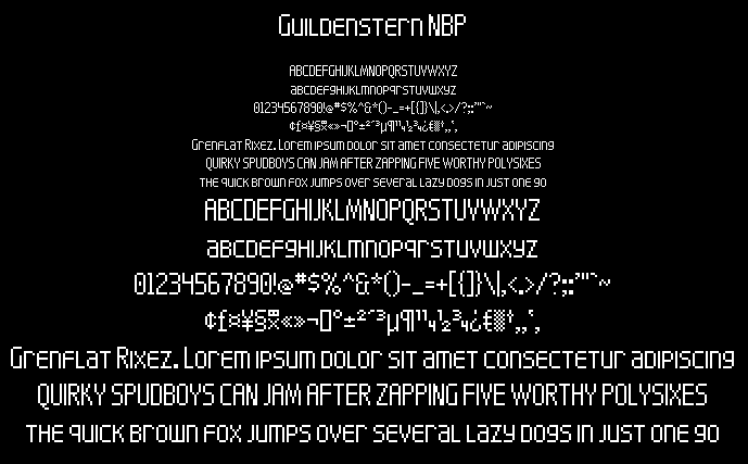 Rosencrantz NBP字体 1