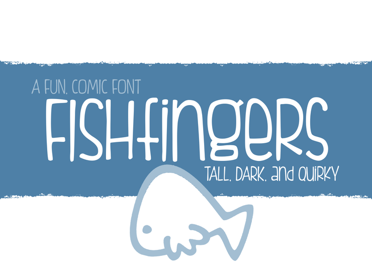 FISHfingers字体 3