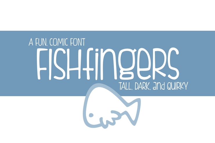 FISHfingers字体 4