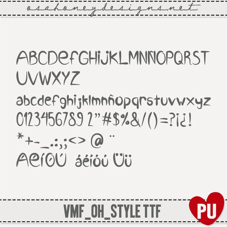 VMF Style字体 1
