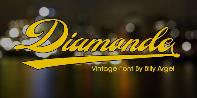 Diamonde字体 1