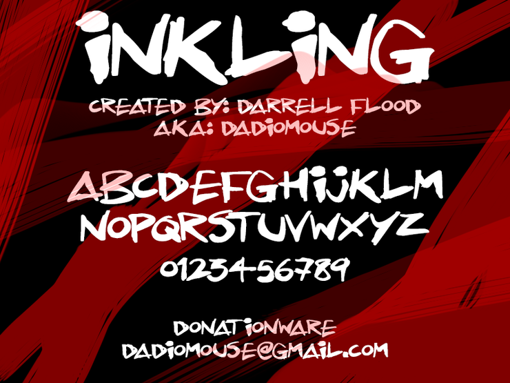 Inkling字体 1