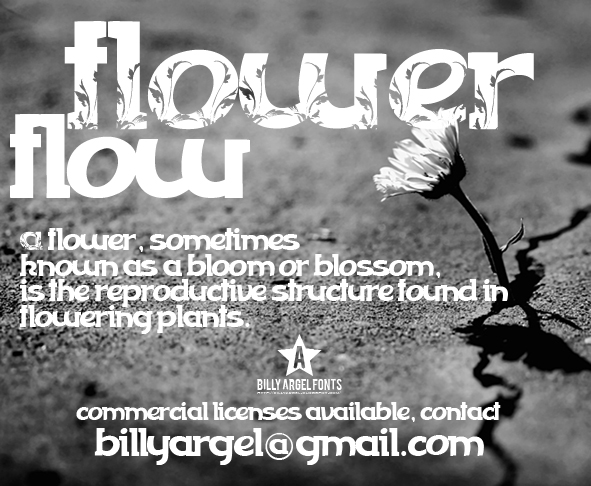 FLOWERFLOW字体 1