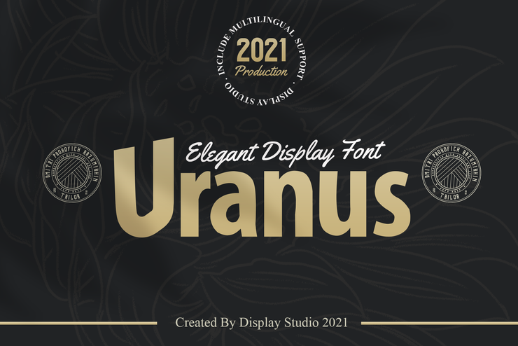 Uranus字体 1