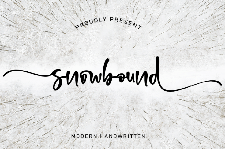snowbound字体 5