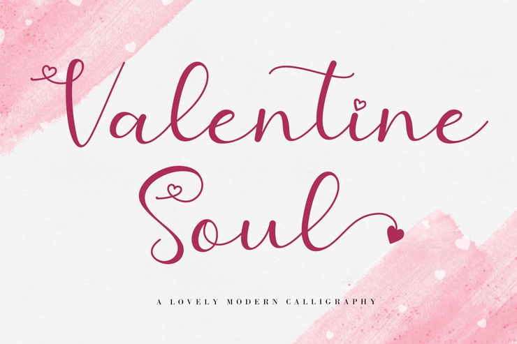 Valentine Soul字体 4