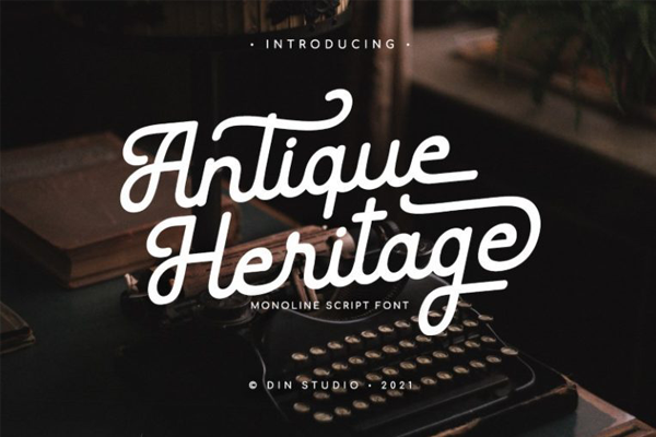 Antique Heritage字体 1