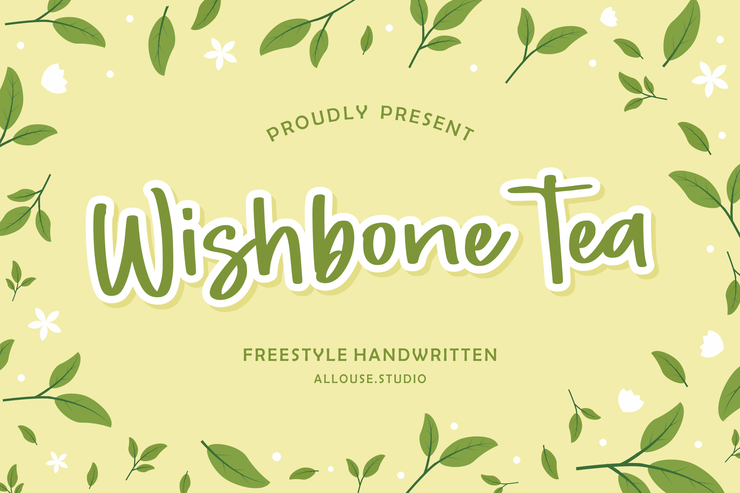 Wishbone Tea字体 6