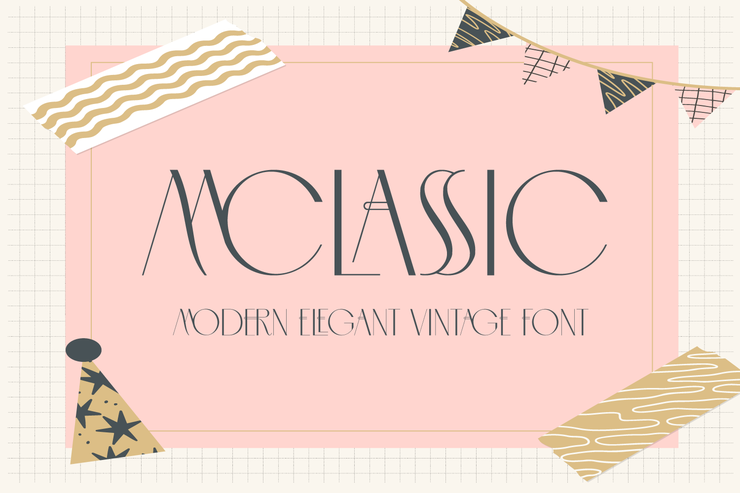 MCLASSIC字体 2