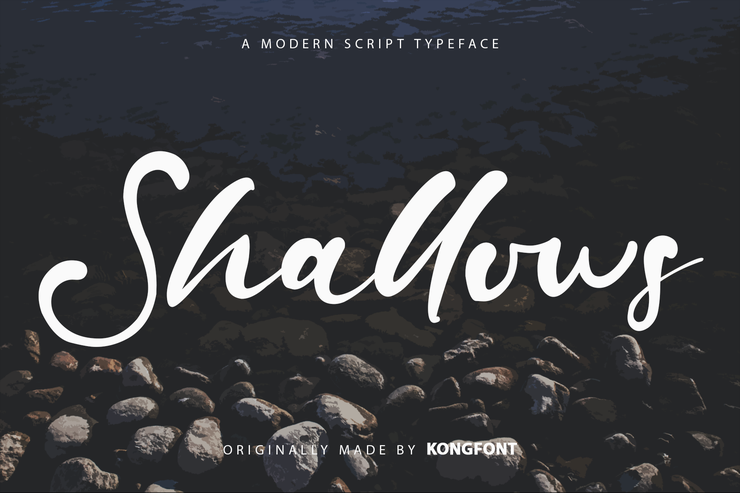 Shallows字体 1
