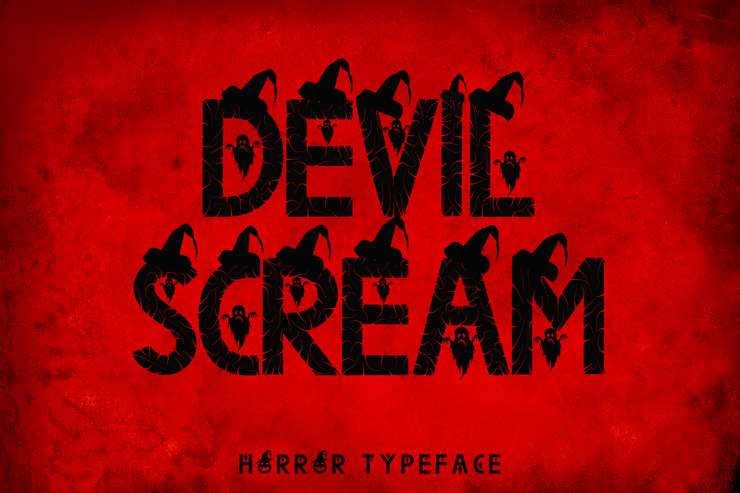 Devil Scream字体 7