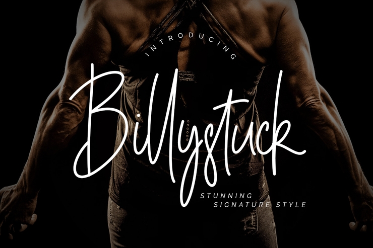Billystuck字体 4