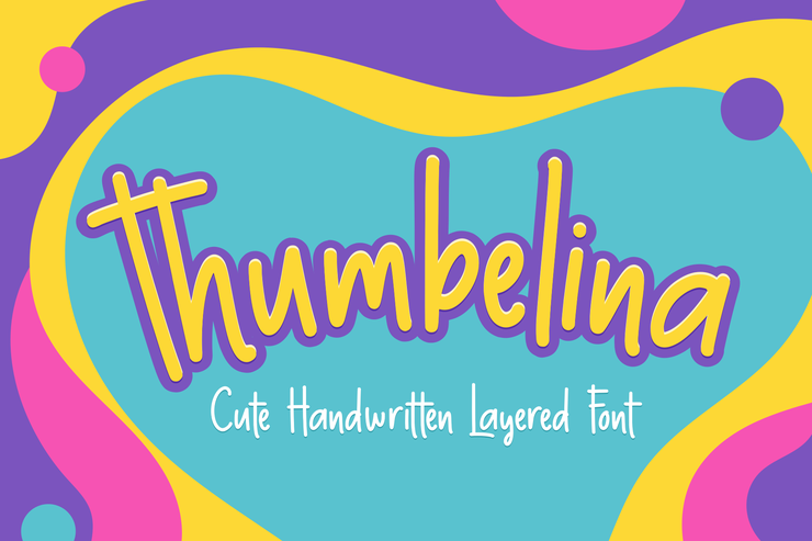 Thumbelina字体 1