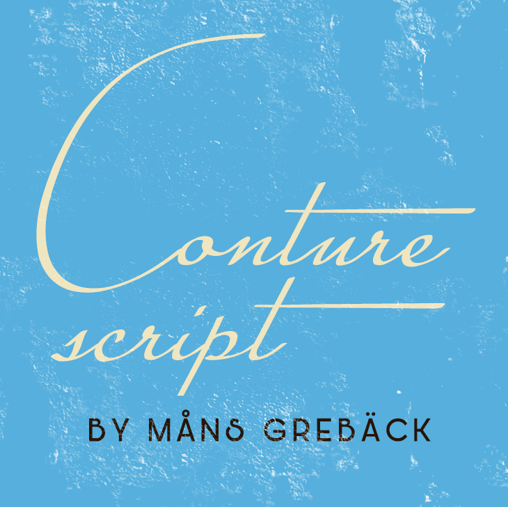 Conture Script字体 1