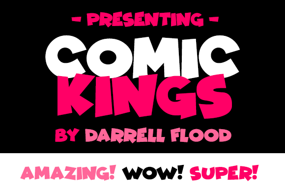 Comic Kings字体 1