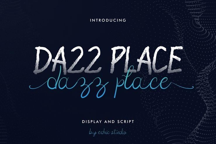 Dazz Place Display字体 1
