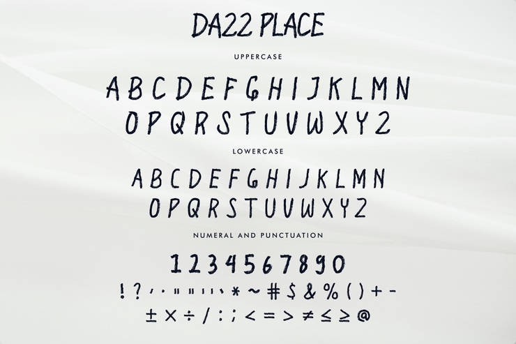 Dazz Place Display字体 2