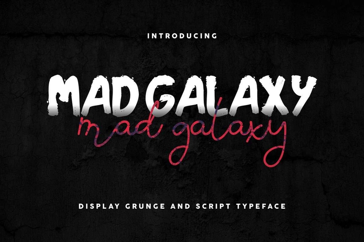 Mad Galaxy字体 1