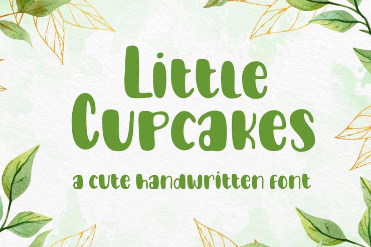 Little Cupcakes字体 1