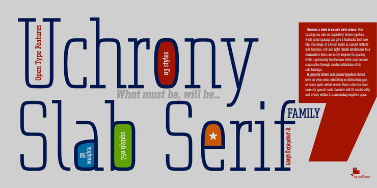 Uchrony Slab Serif字体 2