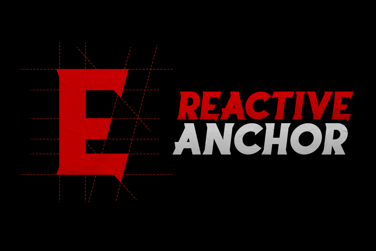 Reactive Anchor字体 5