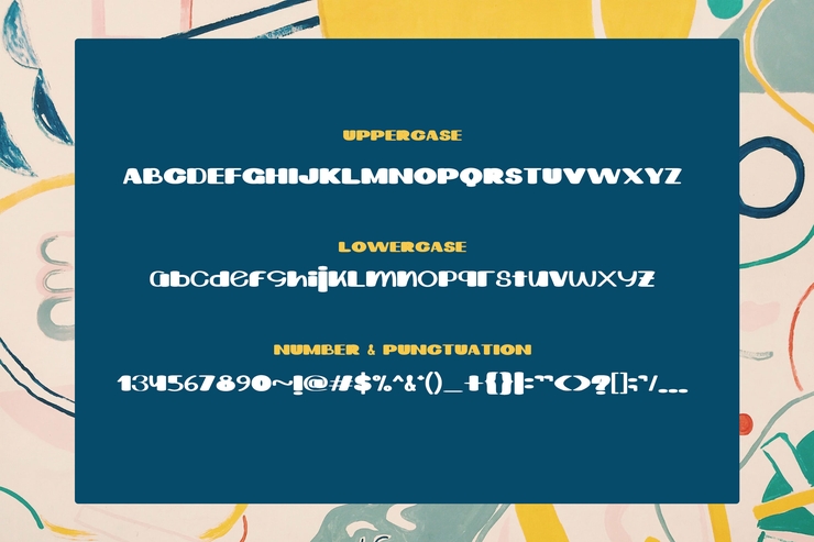 Dhenok字体 2