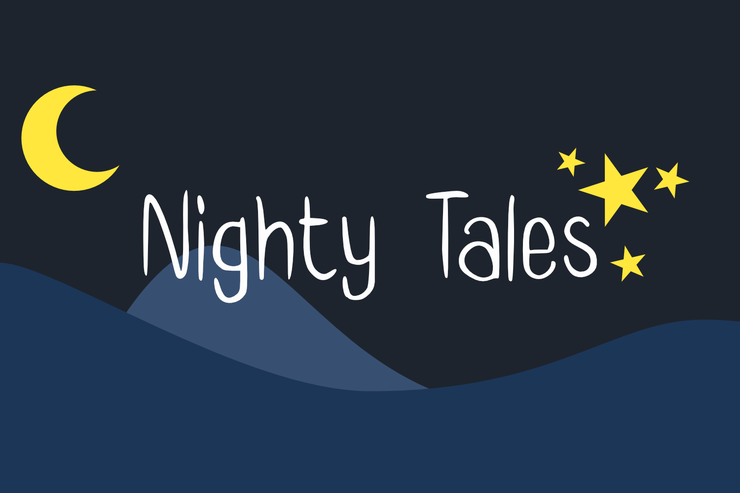Nighty Tales GT字体 1