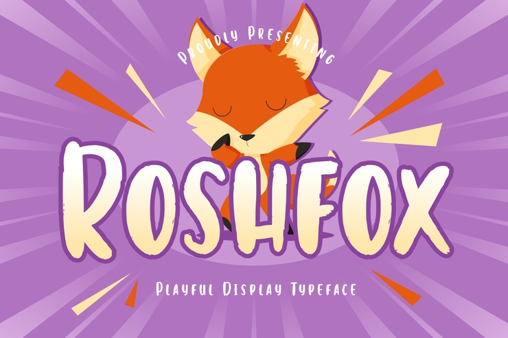 Roshfox字体 1