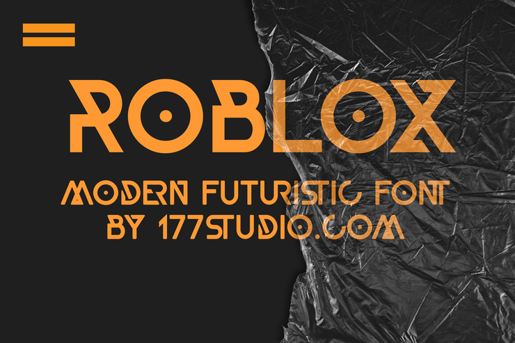 Roblox字体 4