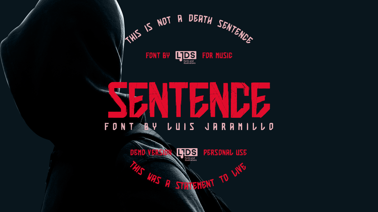 Sentence字体 2